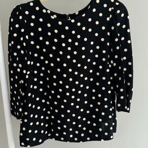 Zara Woman Polka Dot Blouse